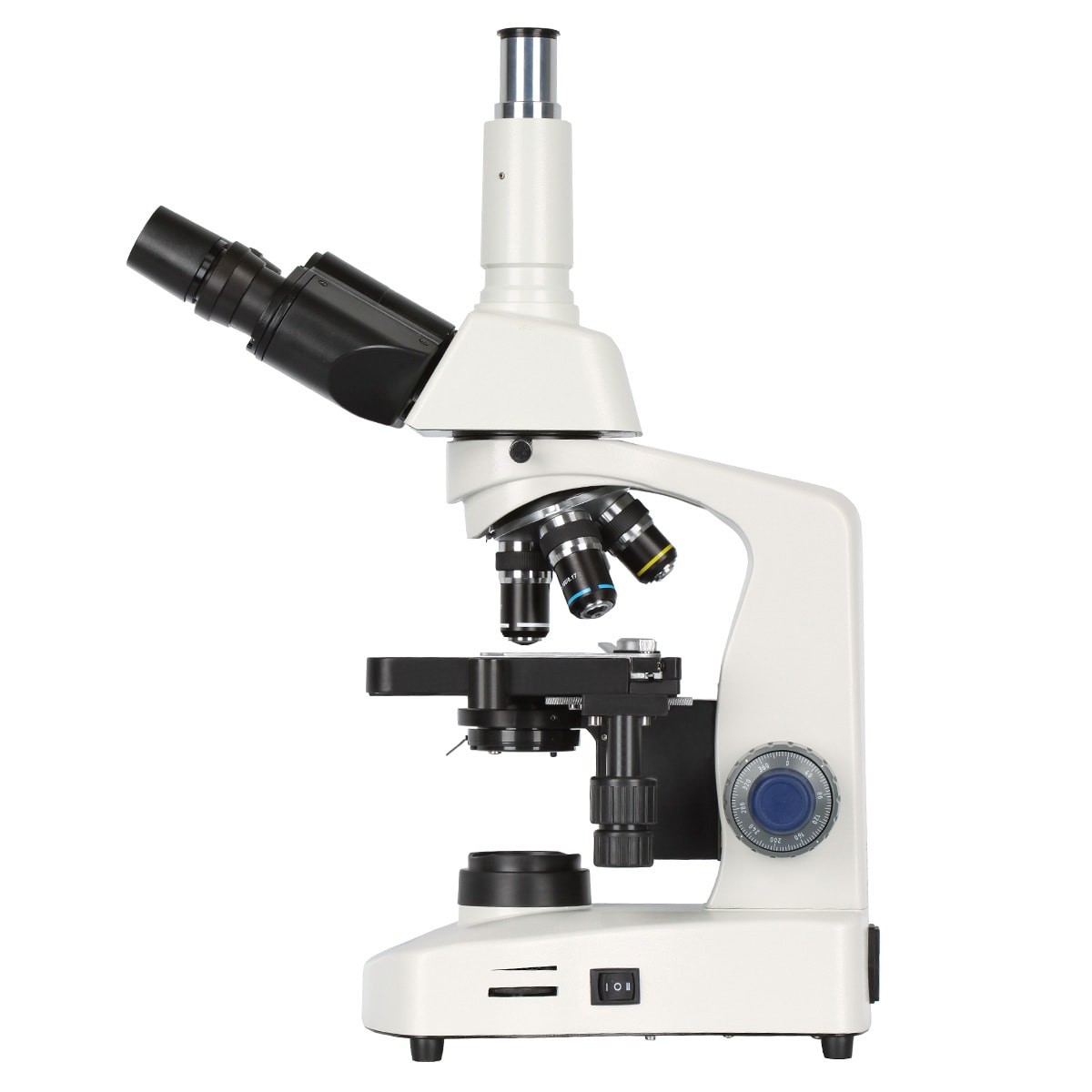 Delta Optical Genetic Pro Trino microscope with battery