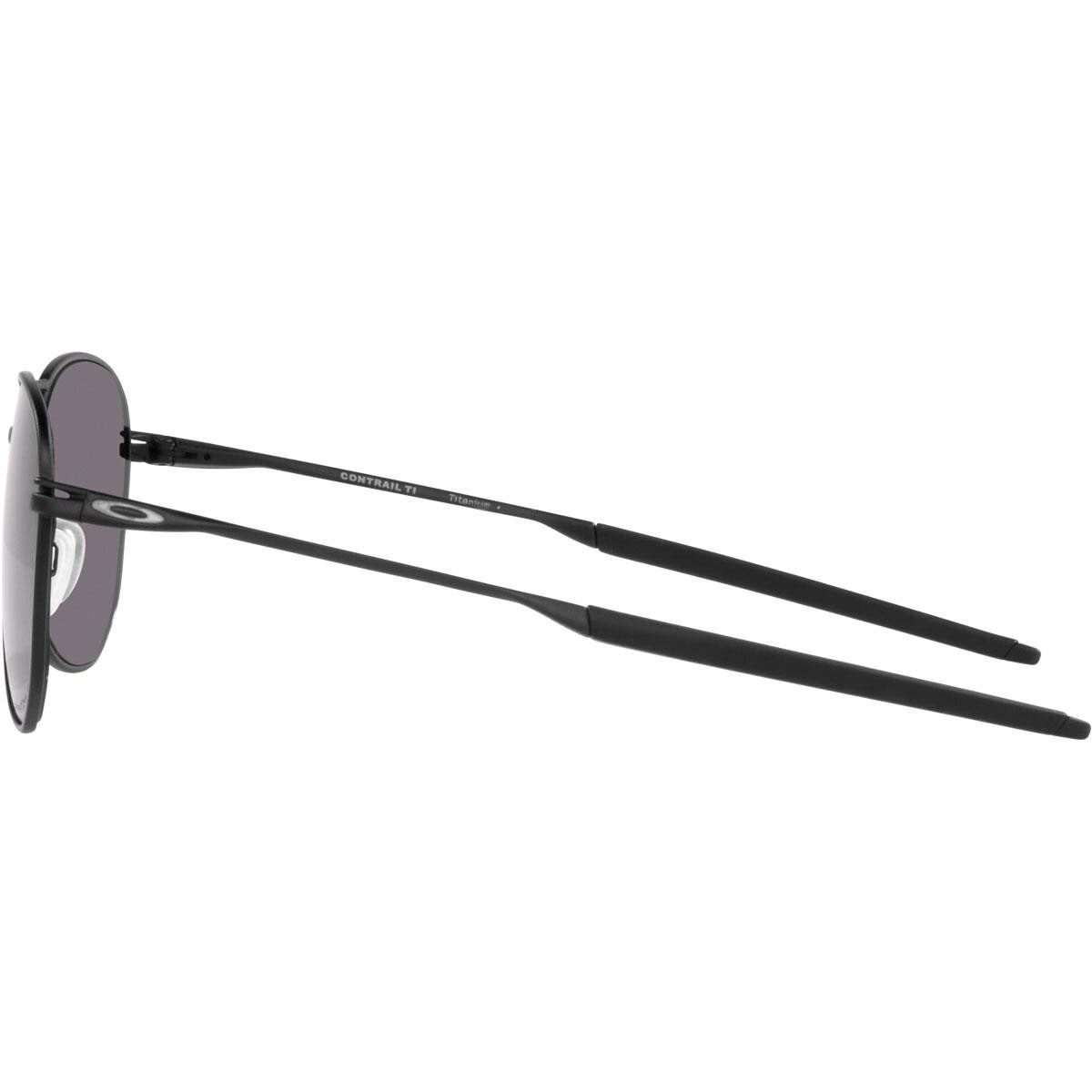 Oakley Contrail TI sunglasses - Satin Black Prizm Grey Polarized