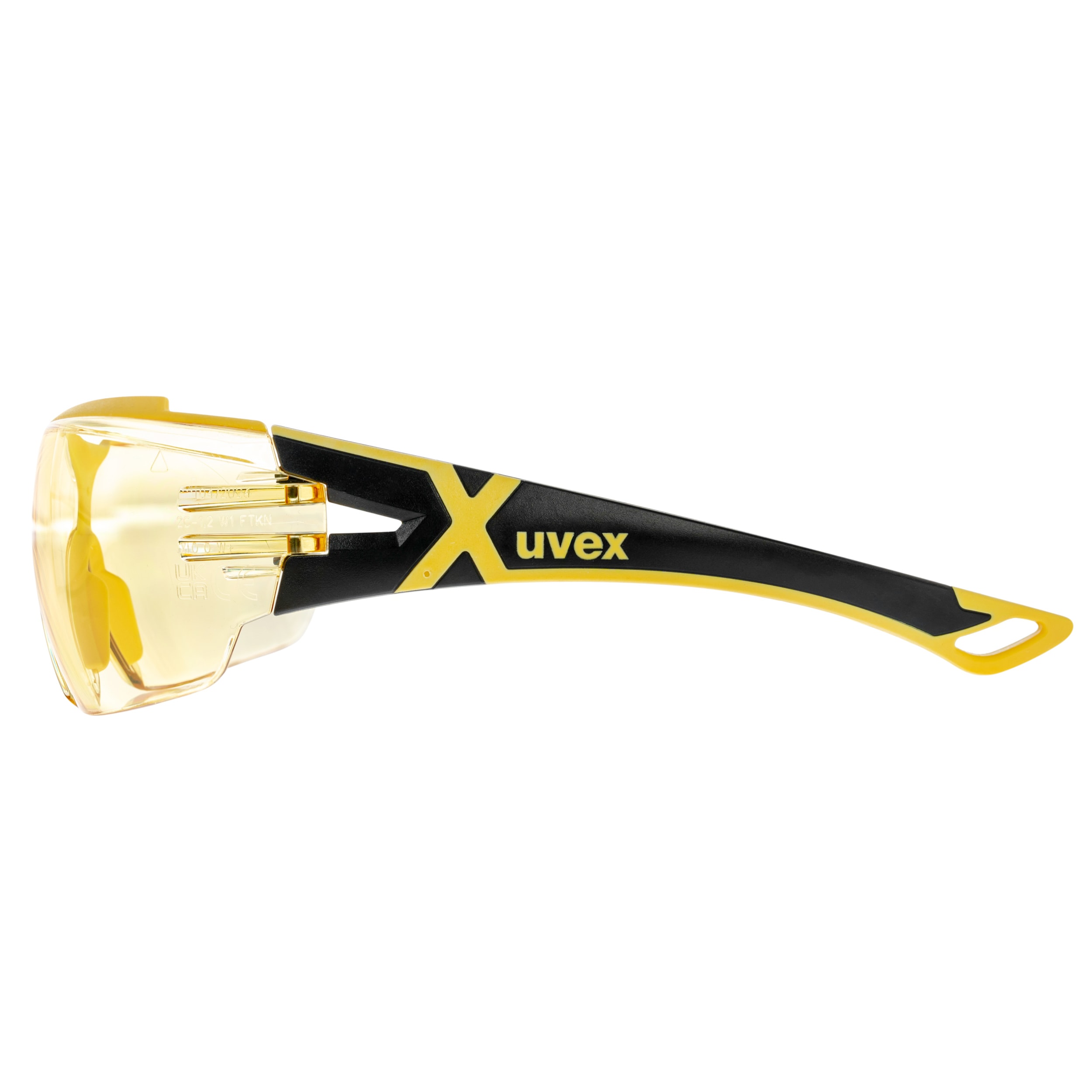 Uvex Pheos CX2 safety glasses - Yellow