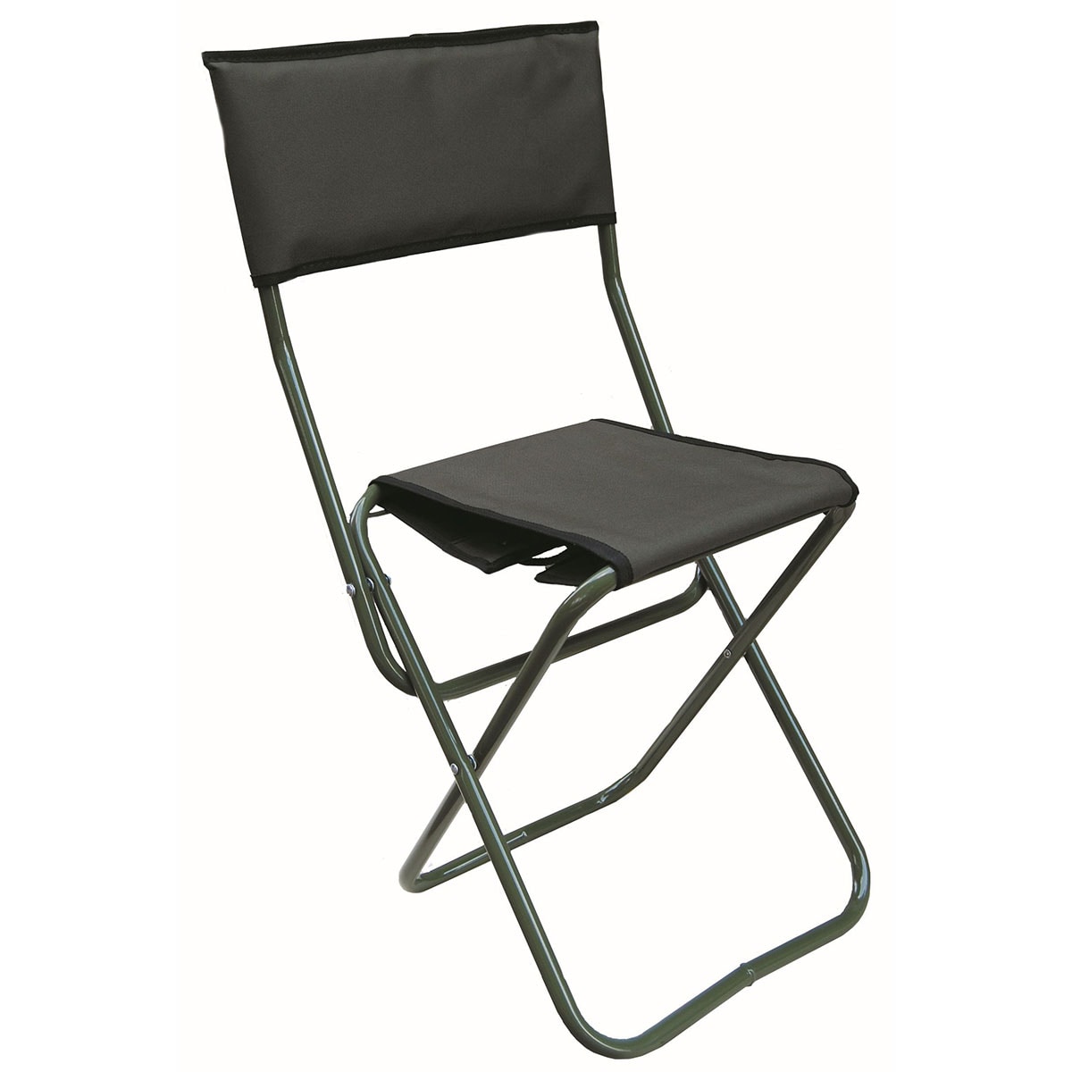 Military field chair - with backrest