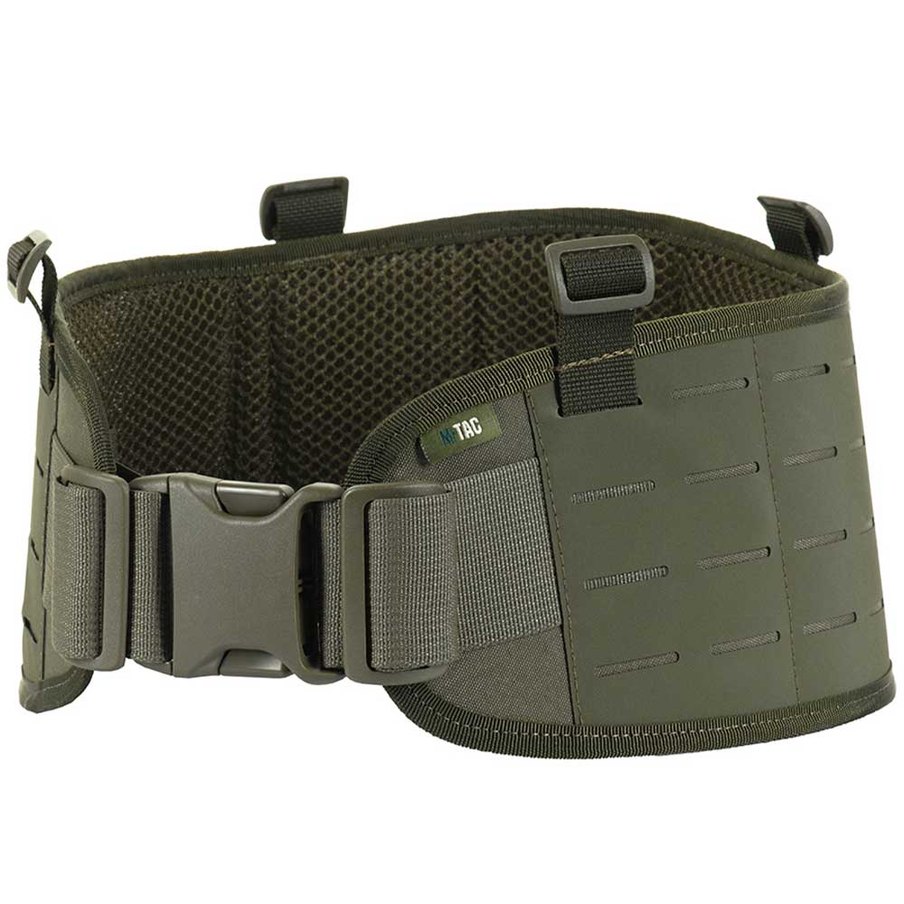 M-Tac War Belt Laser Cut Tactical Belt - Ranger Green