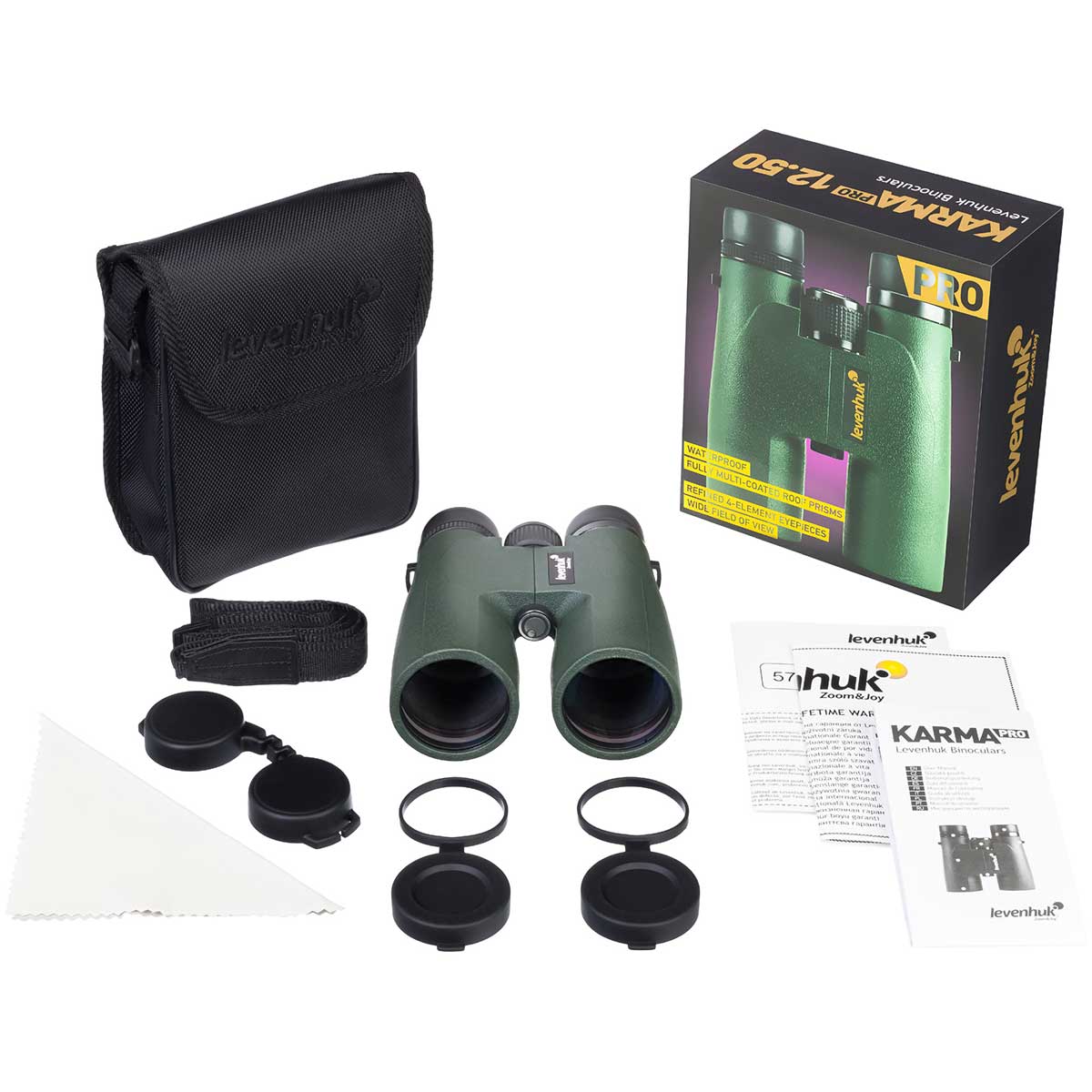 Binocular Levenhuk Karma Pro 12x50