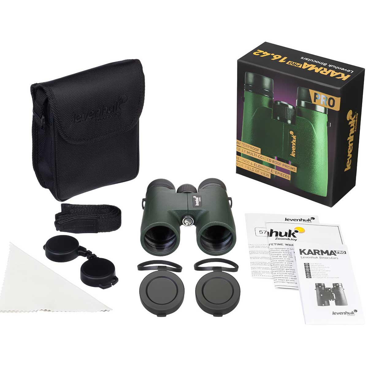 Binoculars Levenhuk Karma Pro 16x42