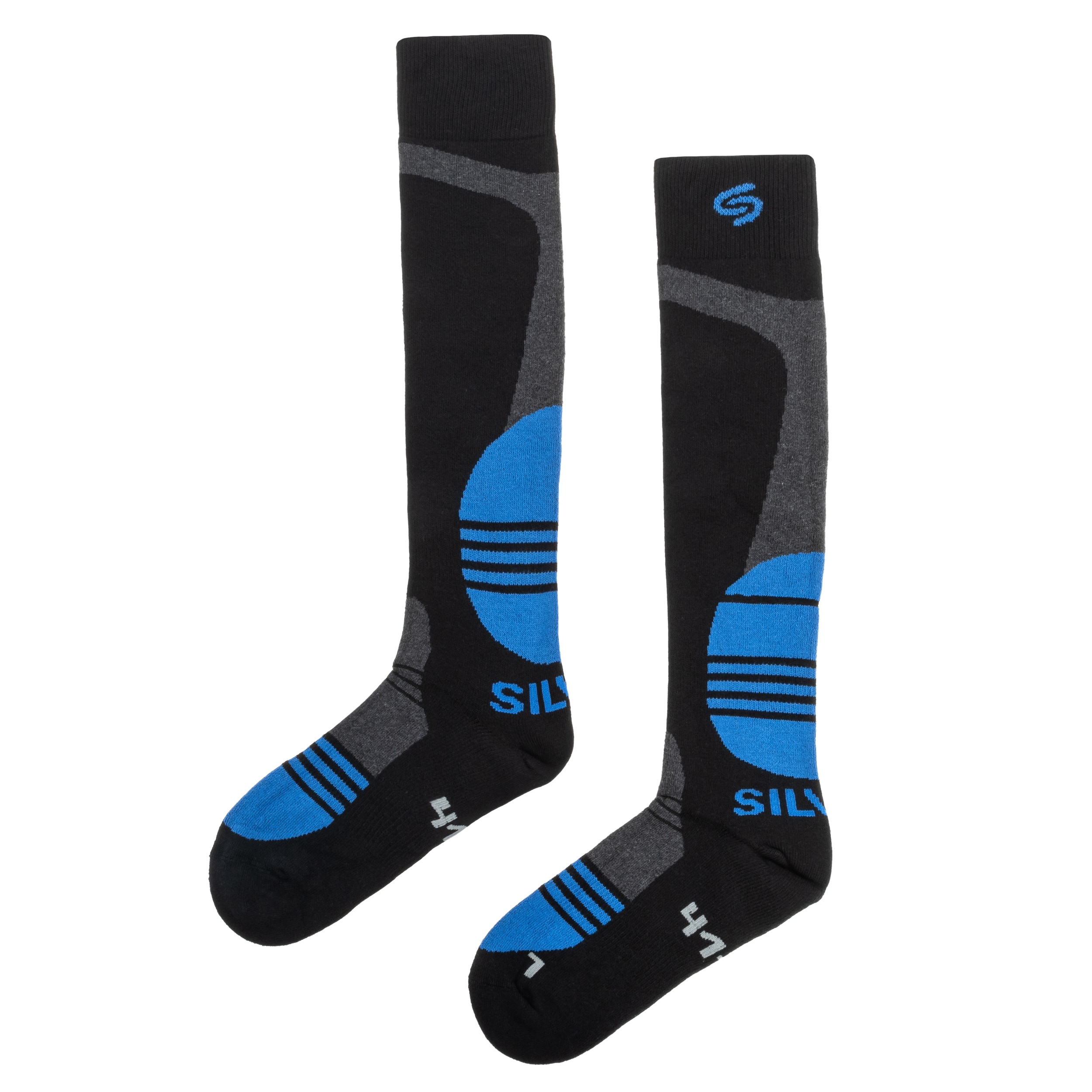 INMOVE Ski Silver Deo Black/Blue Socks
