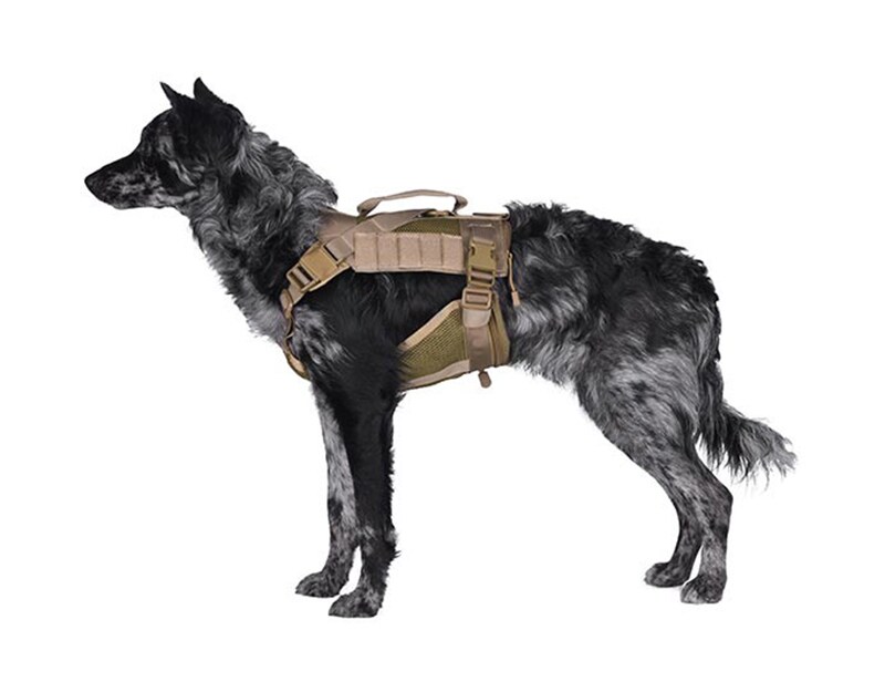 Primal Gear tactical harness for dog - Tan