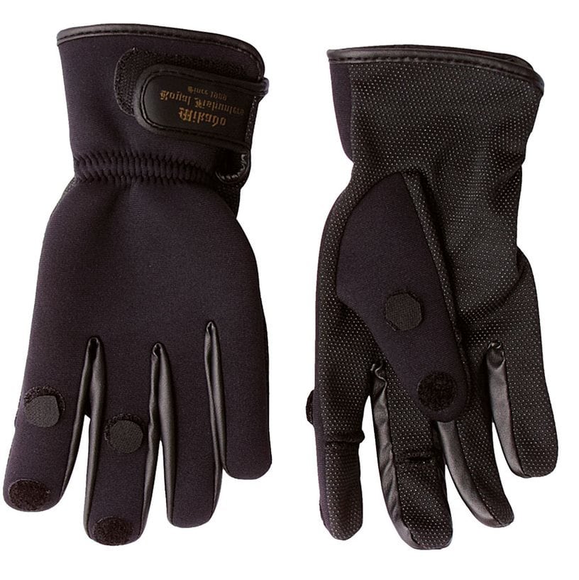 Mikado neoprene gloves - Black