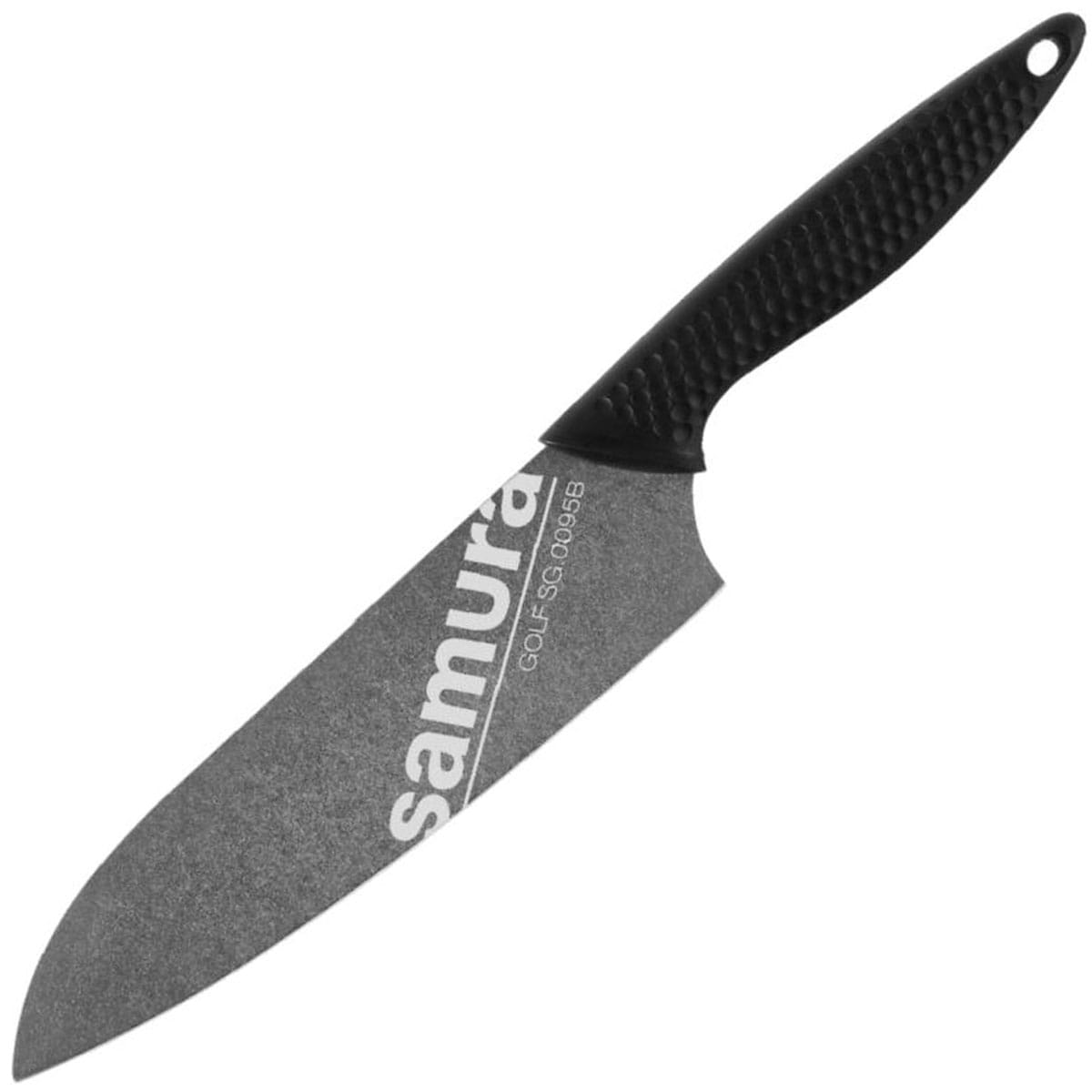 Samura Santoku Golf Stonewash Kitchen Knife