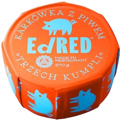 Ed Red Canned Food - pork neck with beer "Trzech Kumpli " 270 g