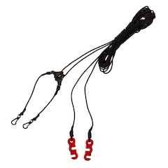 Tigerwood Black Silk camping tarp suspension - Long