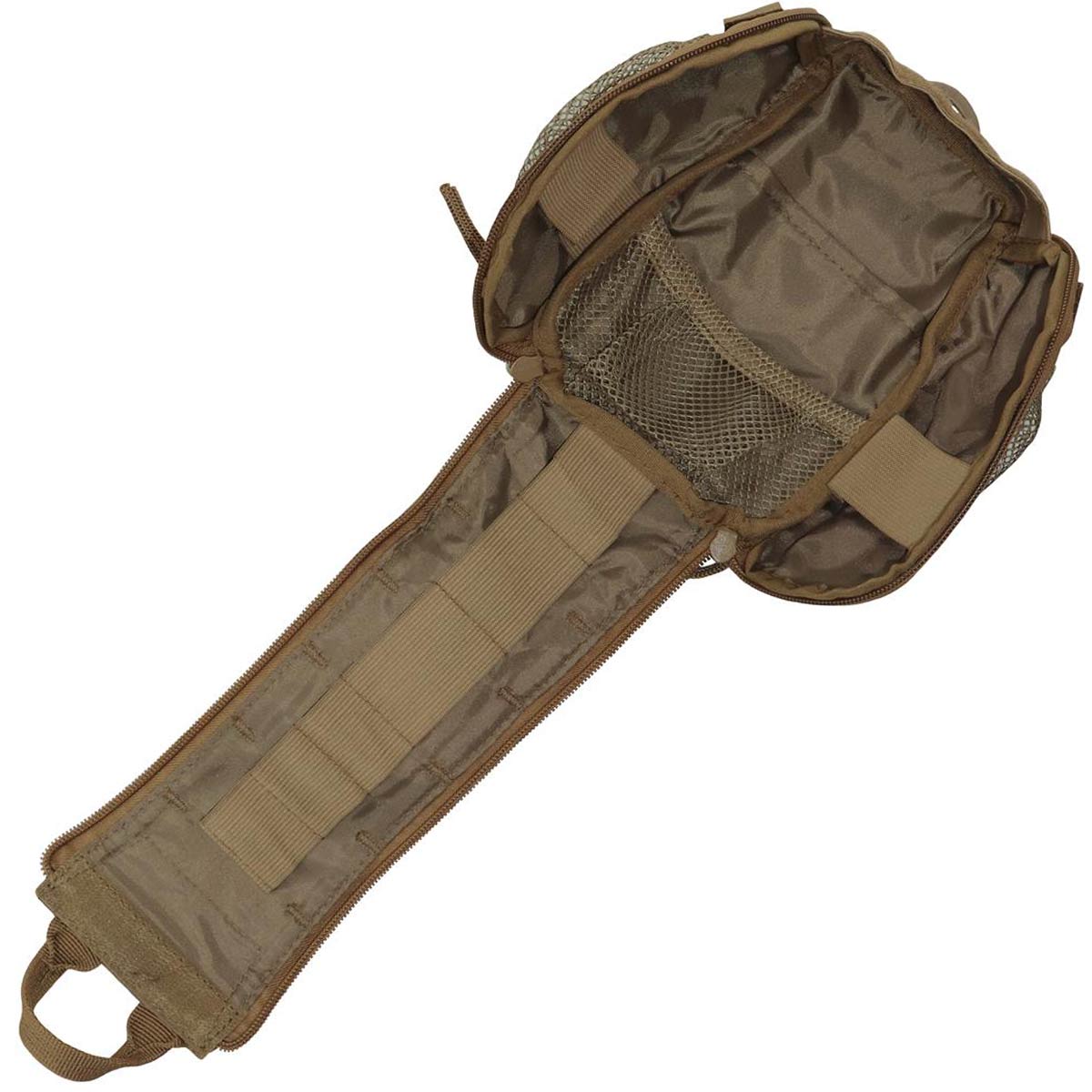 MOLLE Camo Military Gear First Aid Kit - Coyote