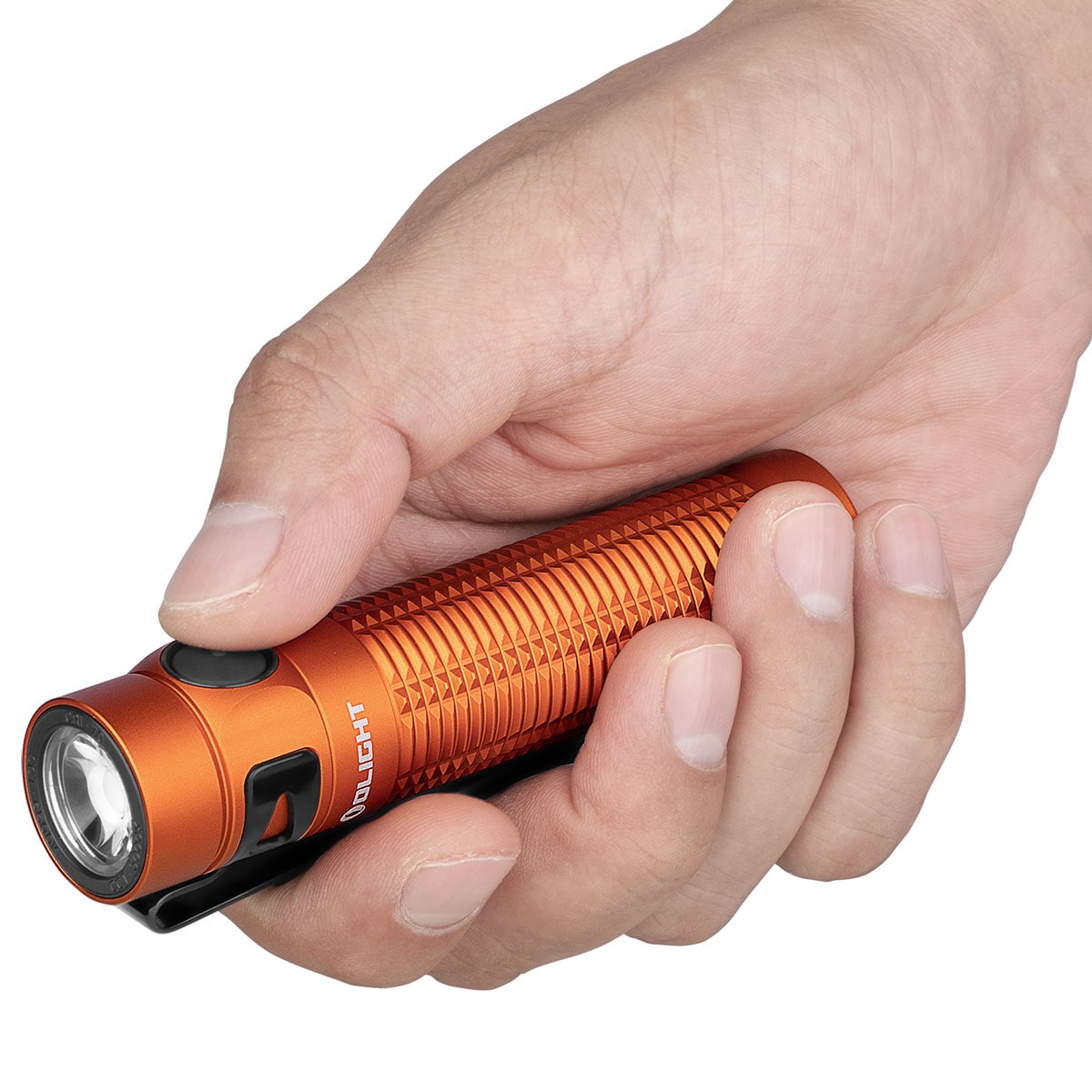 Olight Baton 3 Pro Cool White Orange Rechargeable flashlight - 1500 lumens