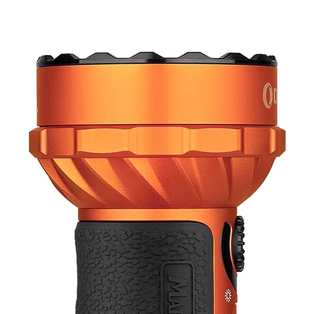 Olight Marauder Mini Orange Rechargeable Flashlight - 7000 lumens, 600 m range