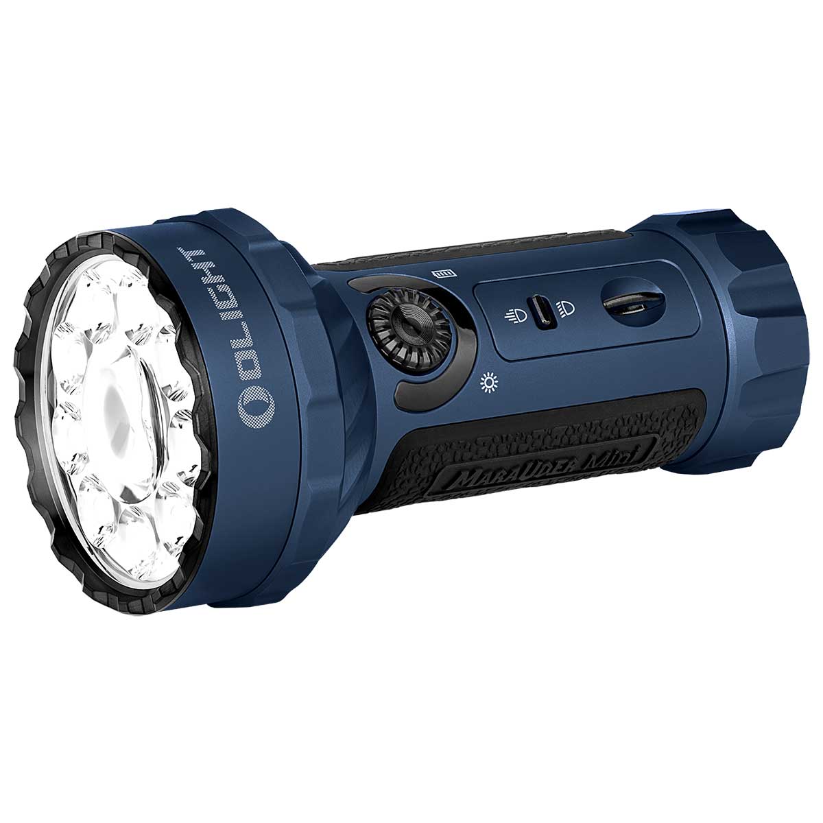 Olight Marauder Mini Midnight Blue Rechargeable Flashlight - 7000 lumens, 600 m range