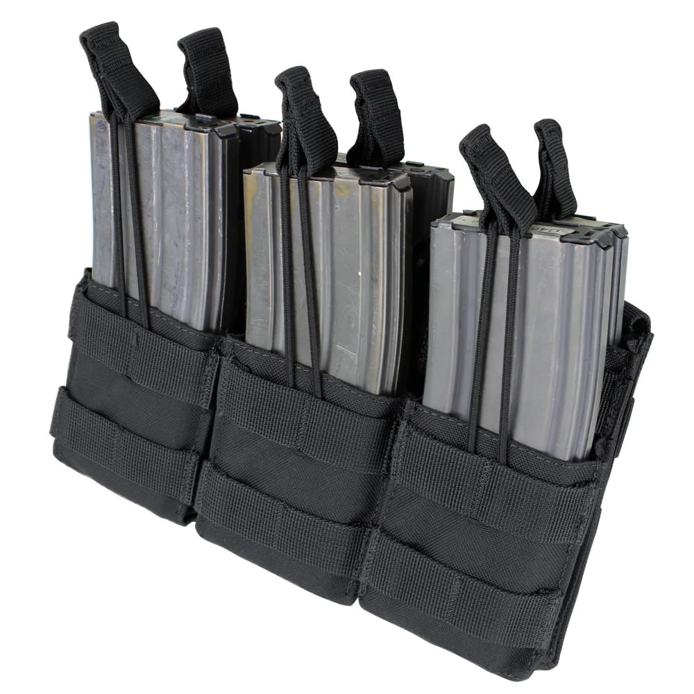 Condor Triple Stacker Mag Pouch - Black