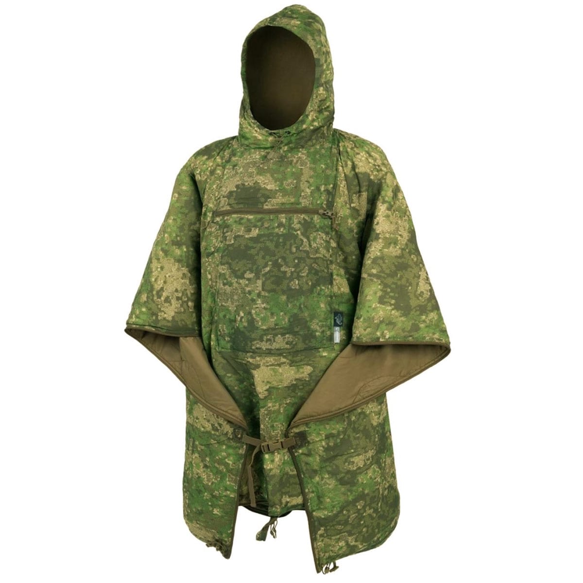 Helikon Swagman Roll Climashield Apex Poncho with sleeping bag function - PenCott WildWood