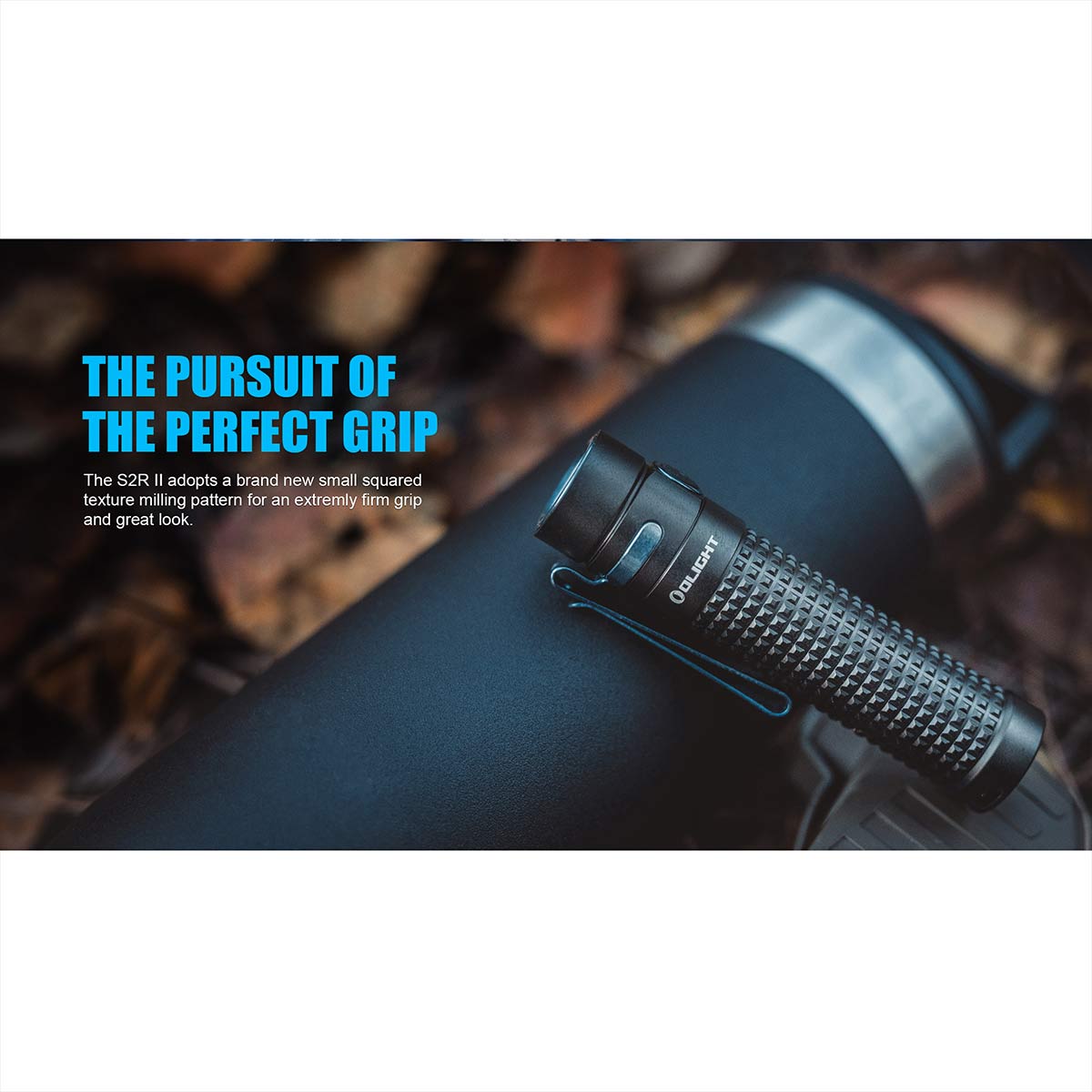 Olight S2R II Baton Rechargeable Torch Black - 1150 lumens