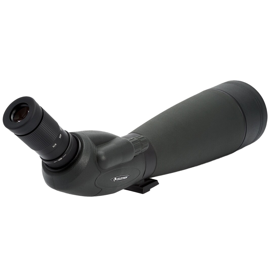 Celestron Trailseeker 100 22-67x100 spotting scope - angular