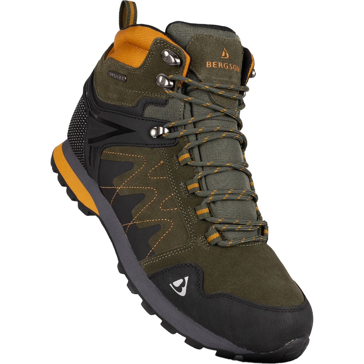 Bergson Tubkal Mid STX boots - Khaki