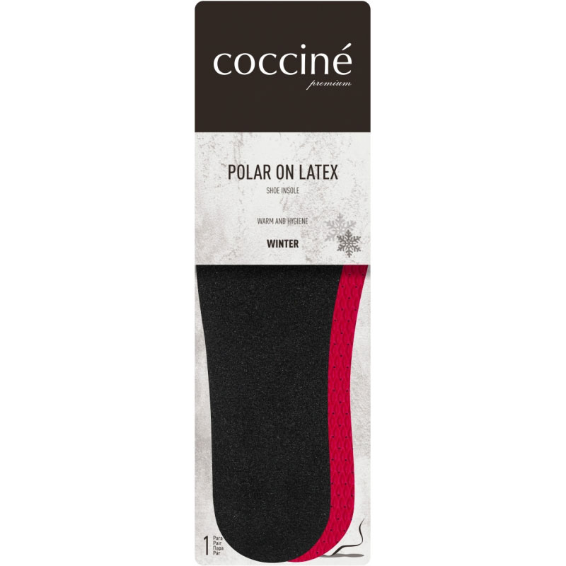 Coccine Winter boot insoles - Fleece on Latex