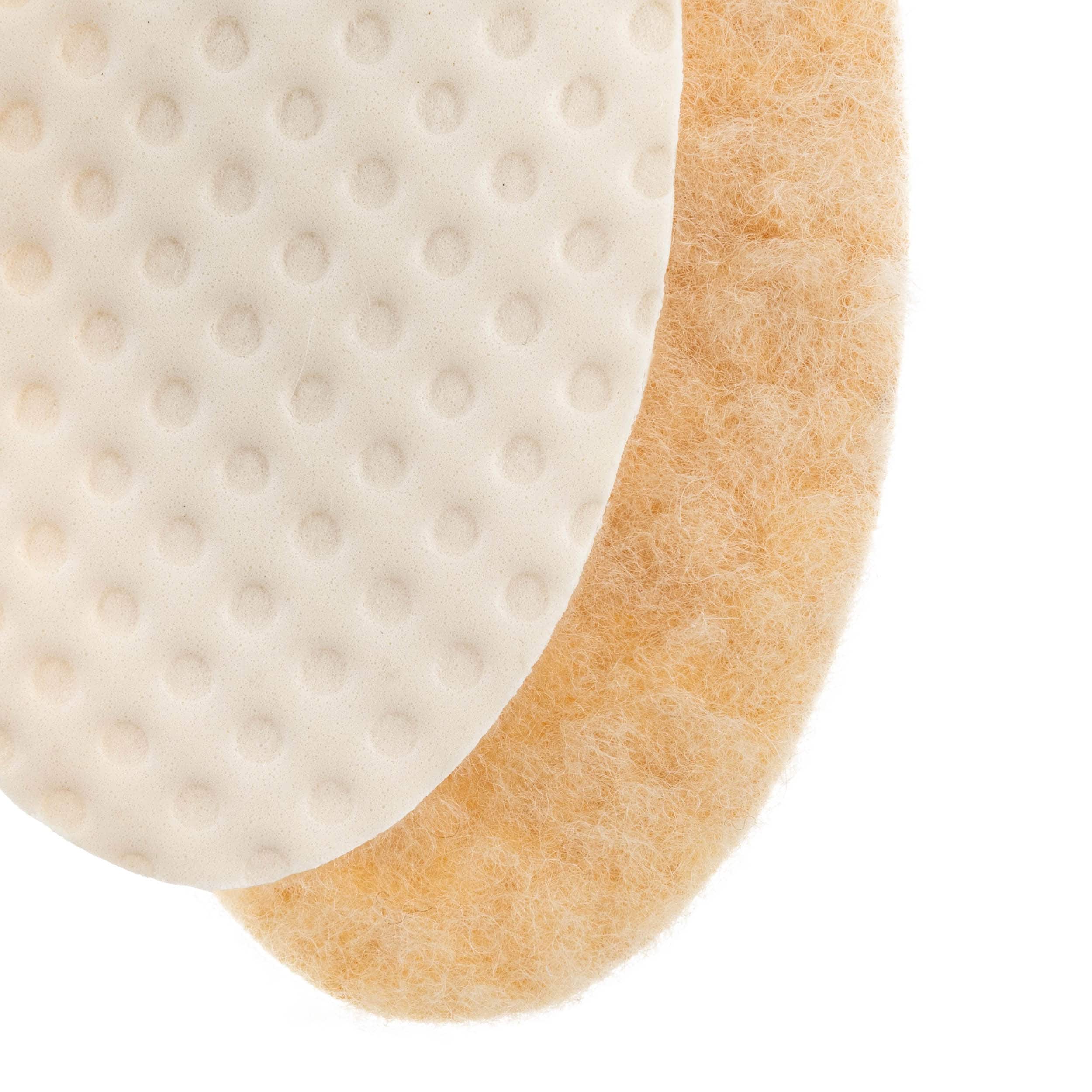 Coccine Winter shoe insoles - Wool on Latex