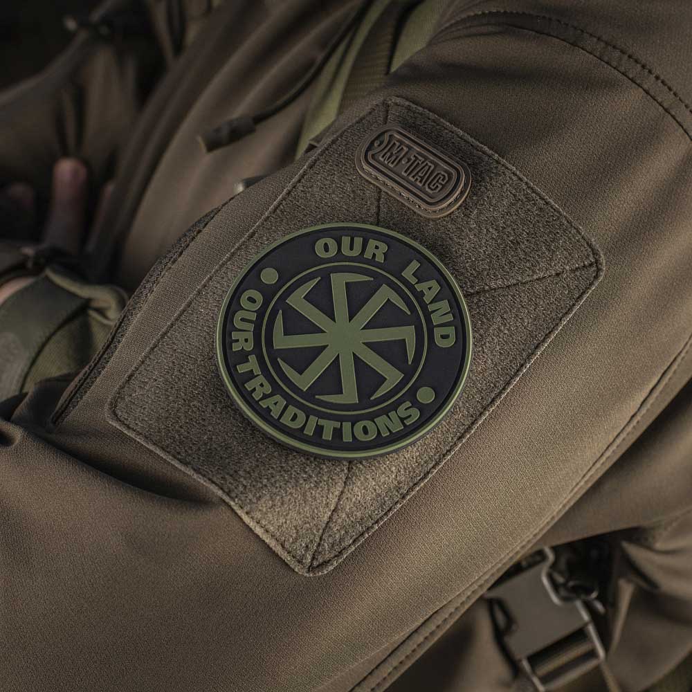 M-Tac Our Land 3D PVC patch - Olive