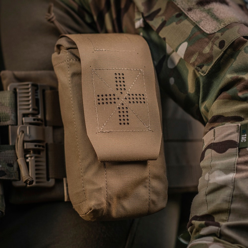 M-Tac vertical IFAK Small Elite medical pouch - Coyote