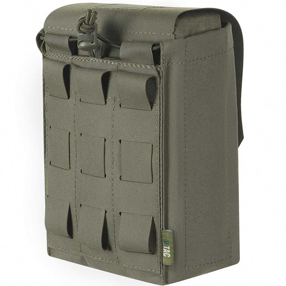 M-Tac vertical IFAK Large Elite medical pouch - Ranger Green