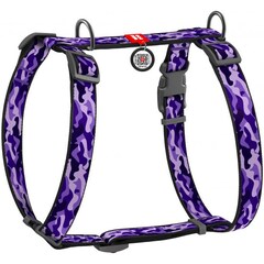WauDog 25 mm anatomical dog harness - Purple Camo