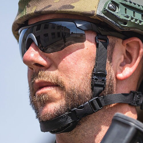 Wiley X Rogue Comm tactical glasses - Set 3in1 Matte Black