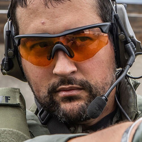 Wiley X Rogue Comm tactical glasses - Set 3in1 Matte Black