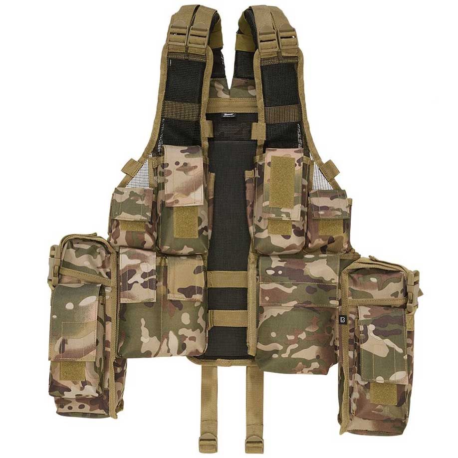 Brandit Tactical Vest - Tactical Camo