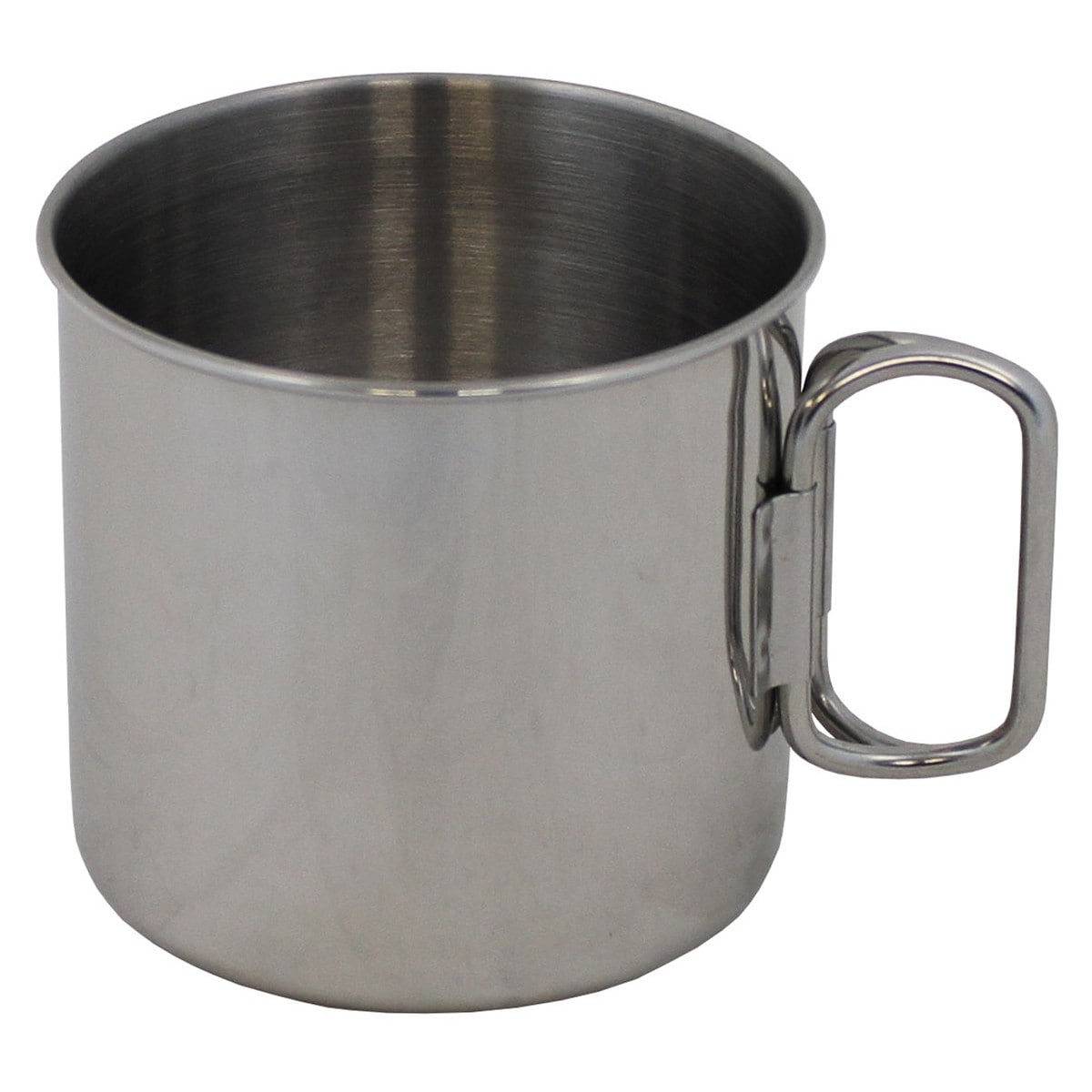 MFH Fox Outdoor steel mug with folding handle 0.45 l