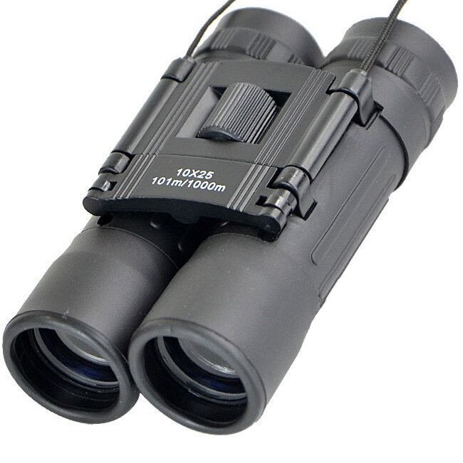 Mil-Tec 10x25 compact binoculars - Black