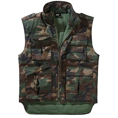 Brandit Ranger Sleeveless Vest - Woodland
