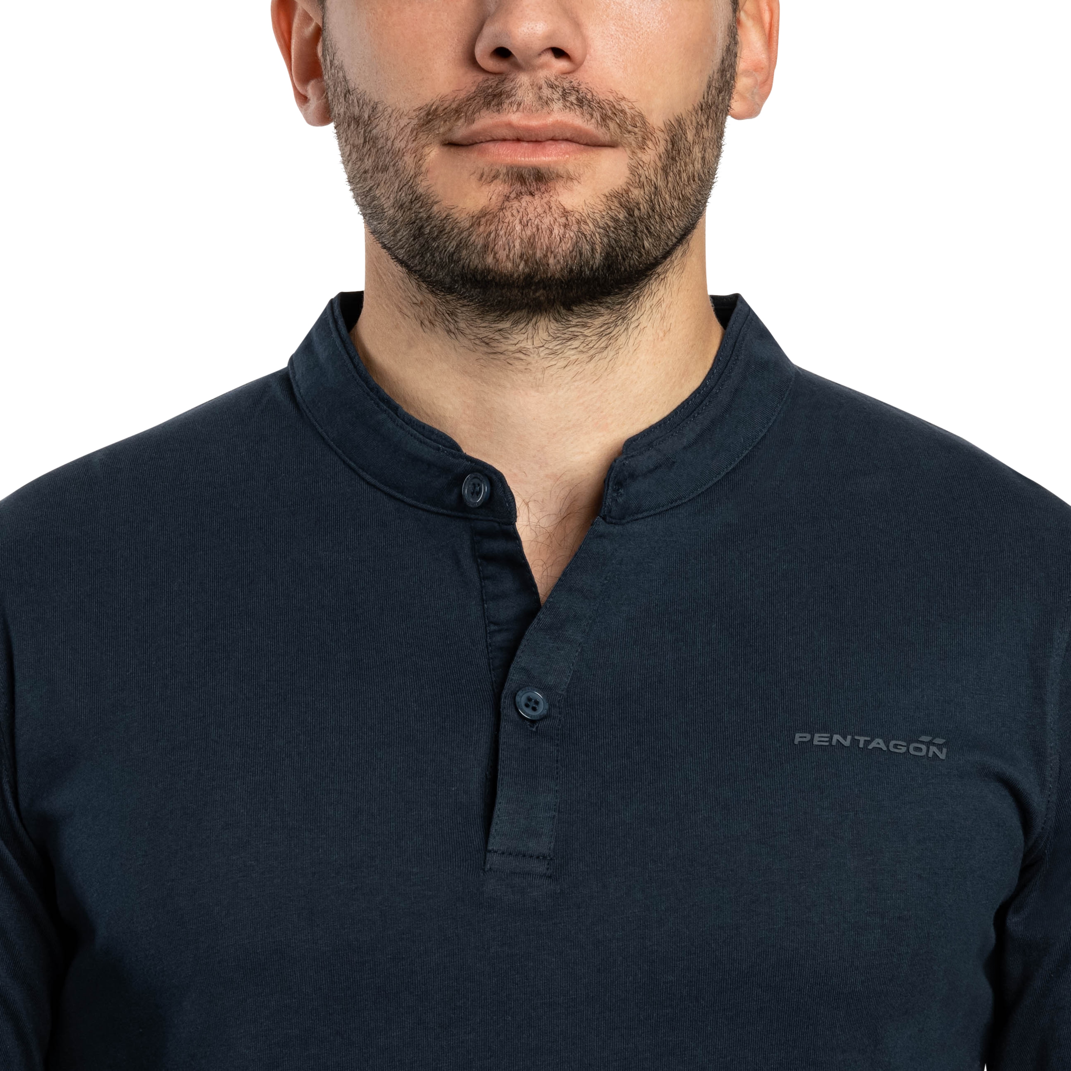 Pentagon Romeo Henley 2.0 Longsleeve - Midnight Blue