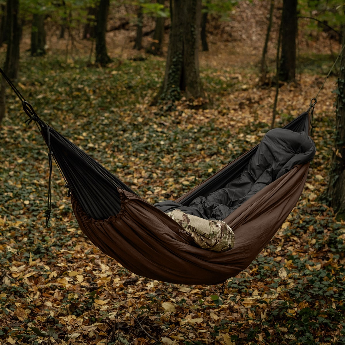 Helikon Swagman Roll Climashield Apex Poncho with sleeping bag function - Earth Brown