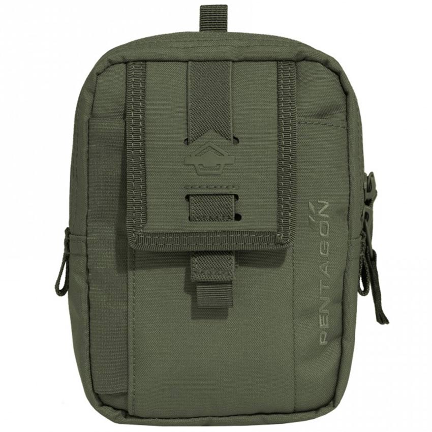Pentagon Axon Pouch - Olive Green