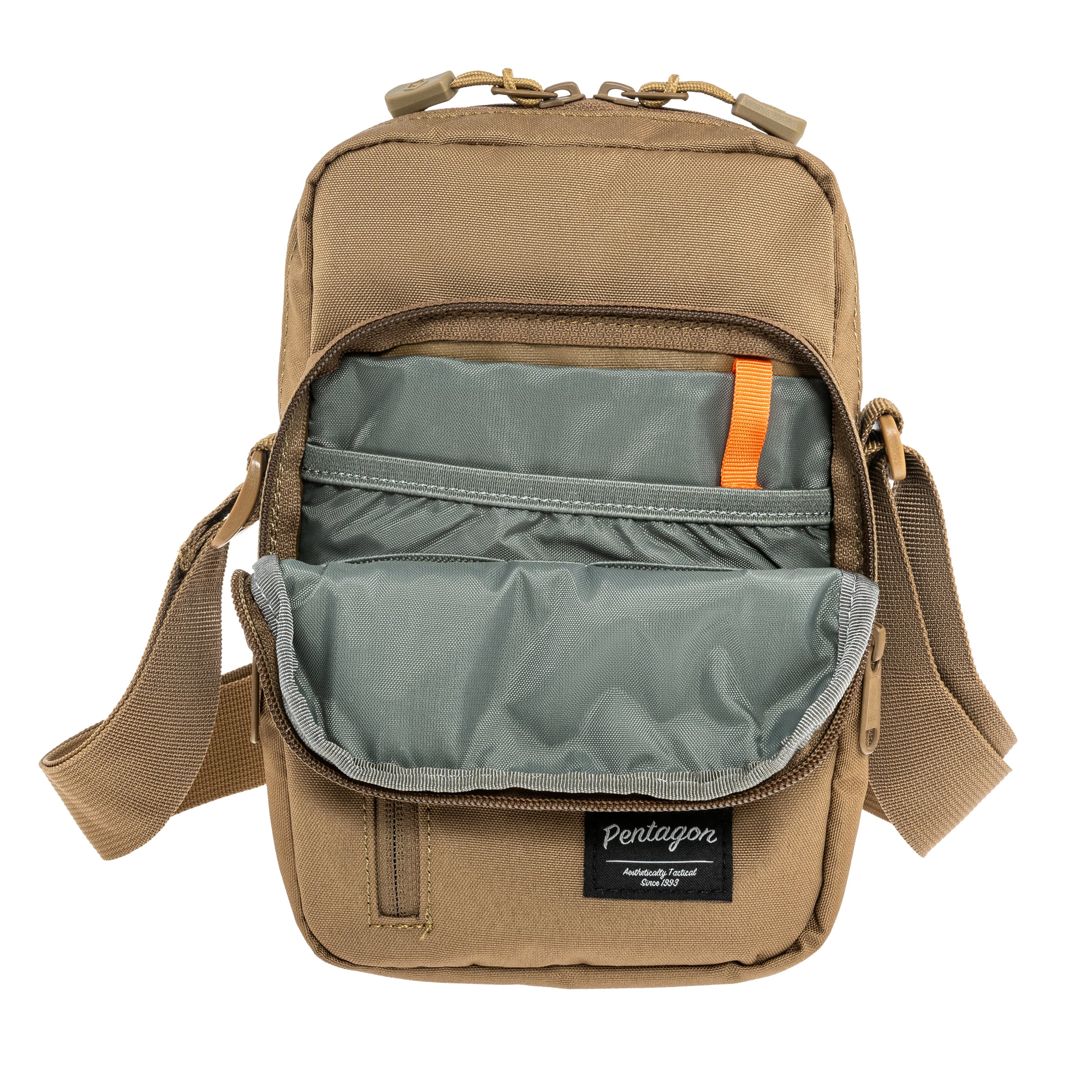 Pentagon Kleos Messenger 2.4 l shoulder bag - Coyote