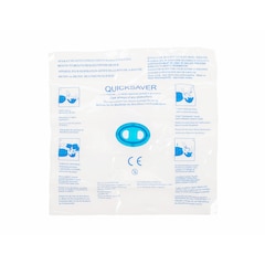 Vera mouthpiece for CPR - blue