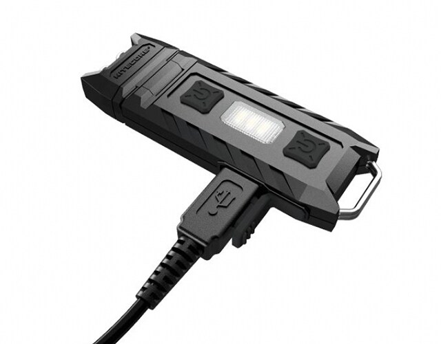 Nitecore Thumb Flashlight Black - 85 lumens