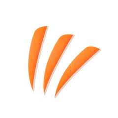 Poe Lang Quills 3" orange - 3pcs