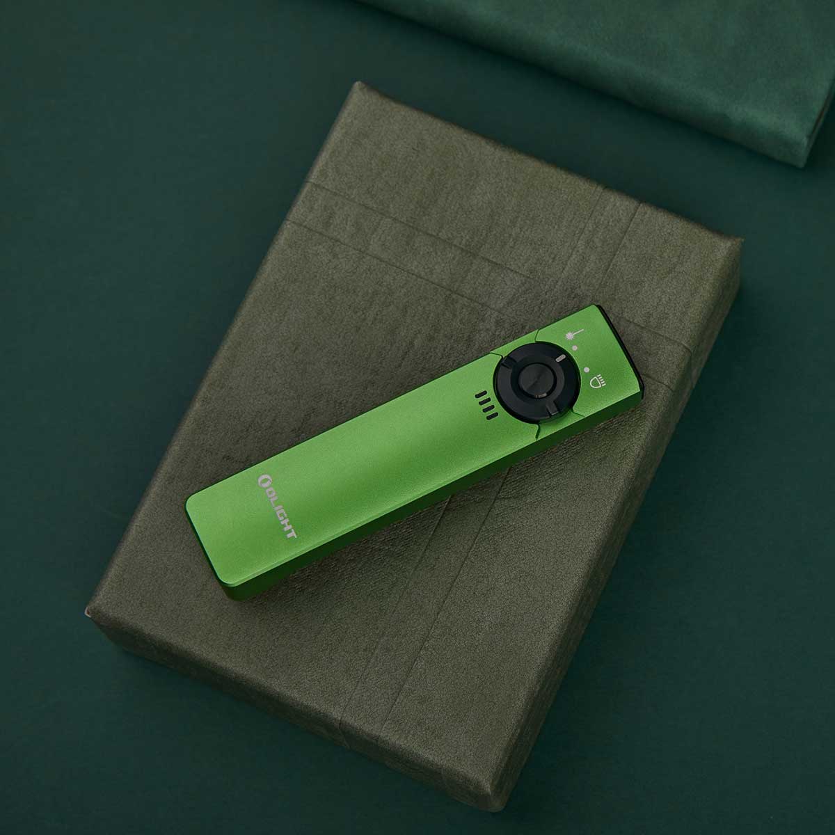 Olight Arkfeld Cool White Lime Green laser pointer flashlight - 1000 lumens