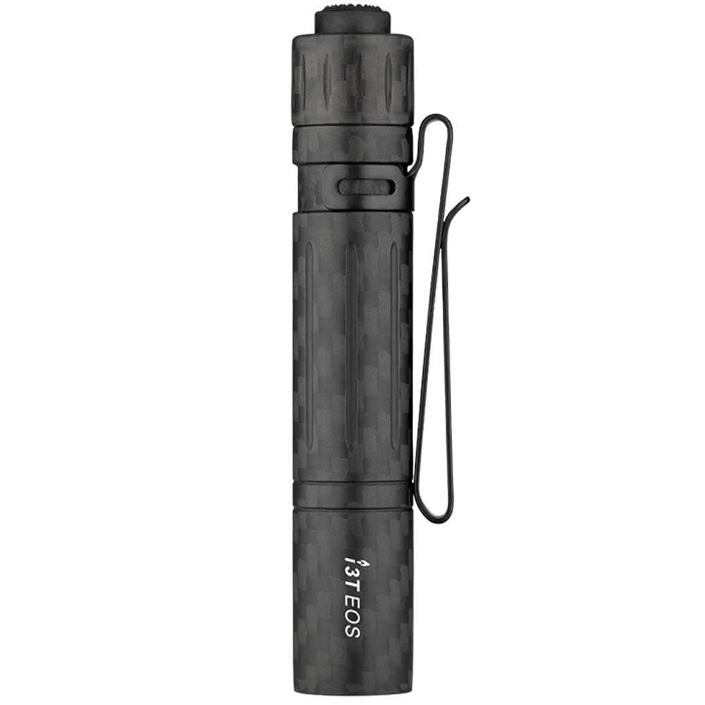 Olight I3T EOS Carbon Fiber flashlight - 180 lumens