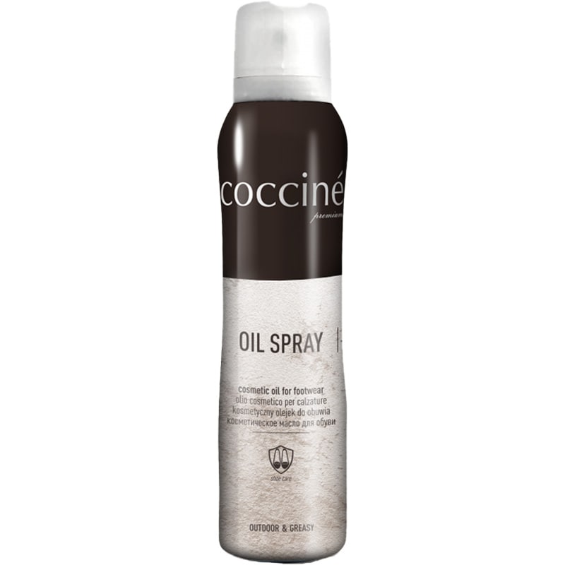 Coccine Spray Grease for Grain Leather, Suede and Nubuck 150 ml - Clear