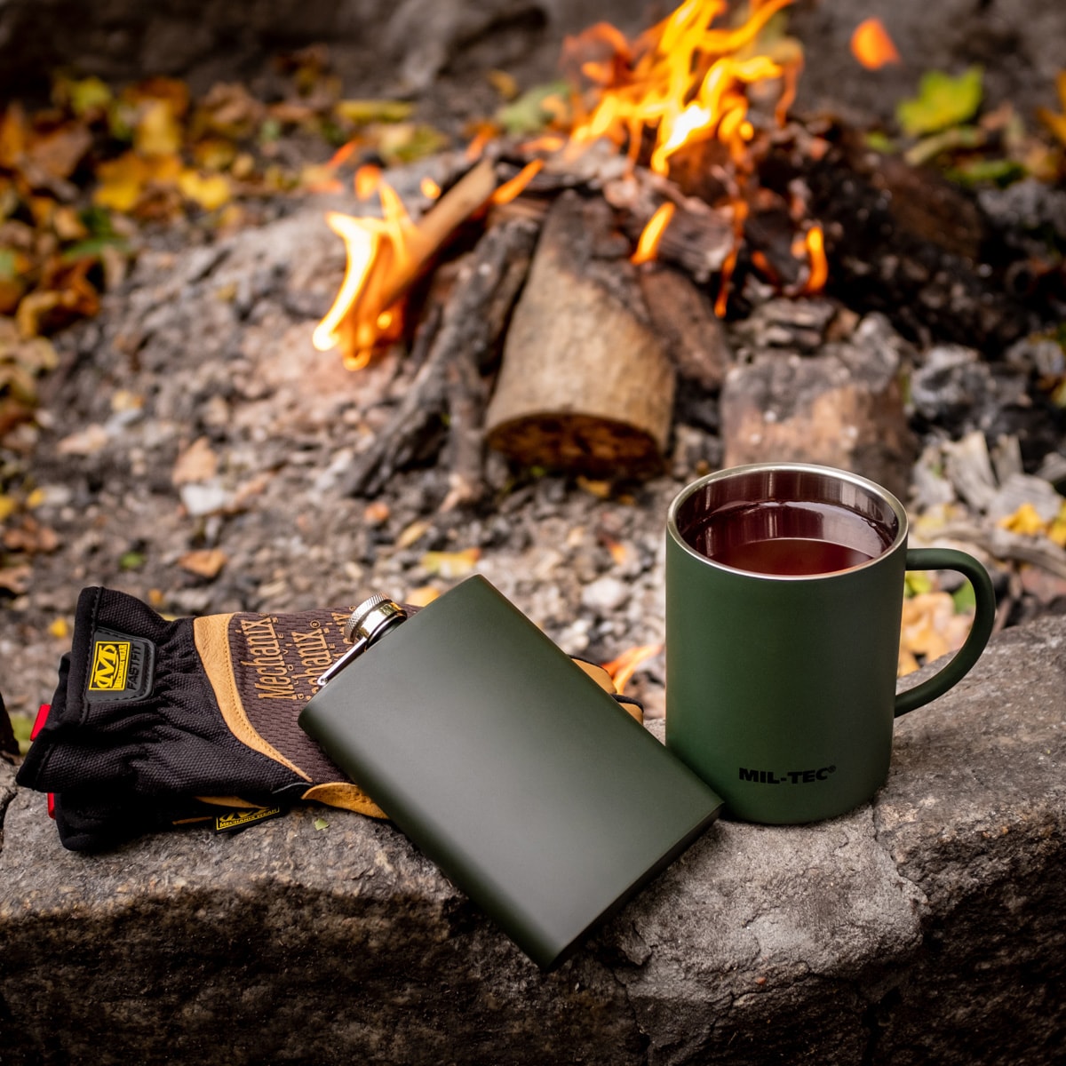 Mil-Tec Thermal mug  450 ml - Olive 