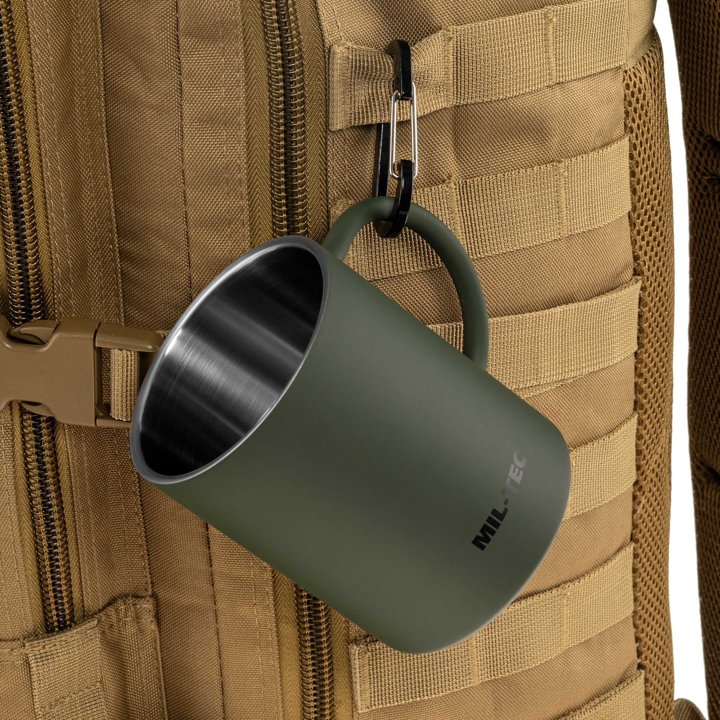 Mil-Tec Thermal mug  450 ml - Olive 