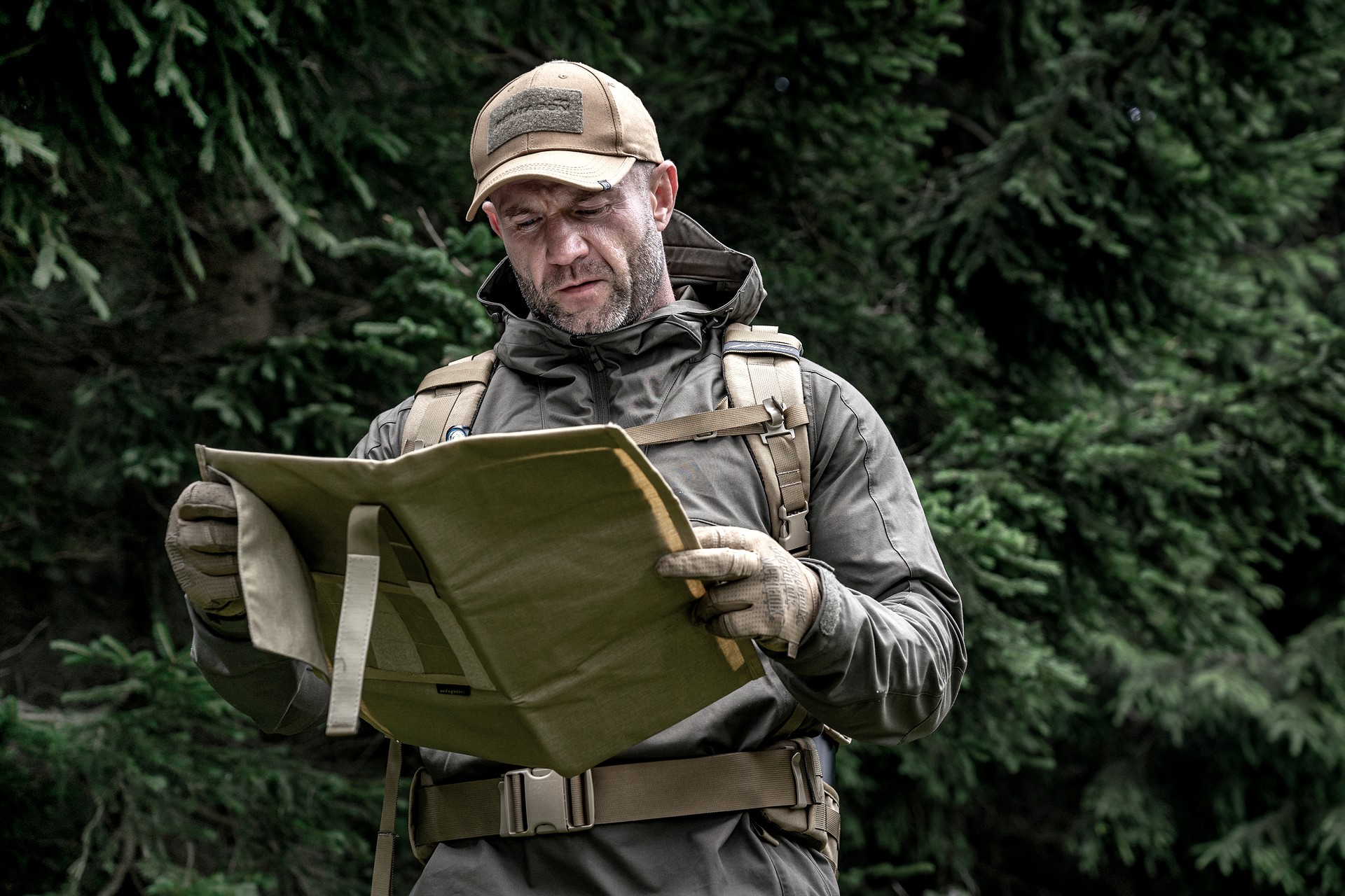 Wisport Lynx Map Holder Coyote