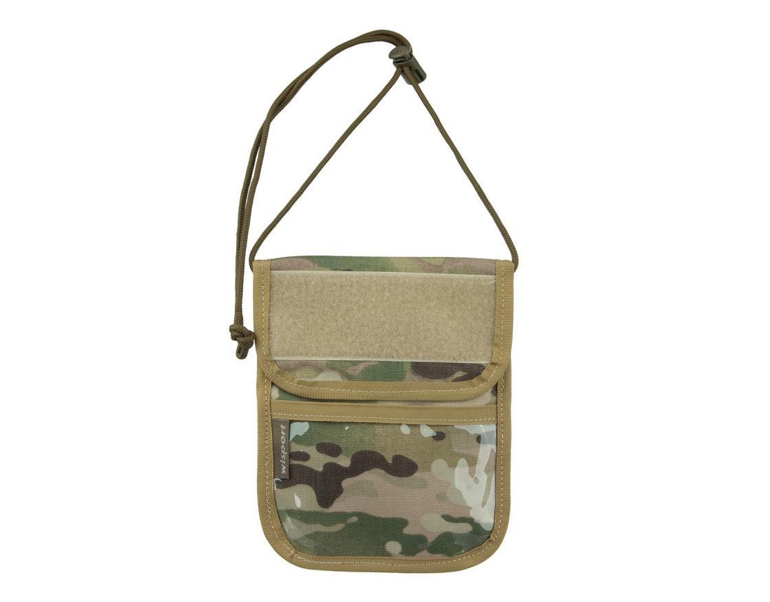 Wisport Patrol Neck Pouch - Multicam