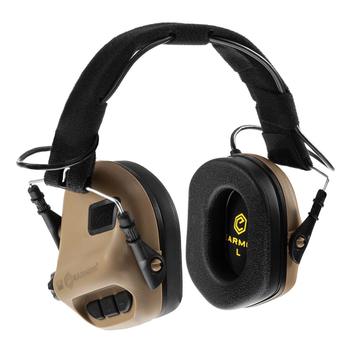 Earmor M31 Active Hearing Protectors - Coyote Tan