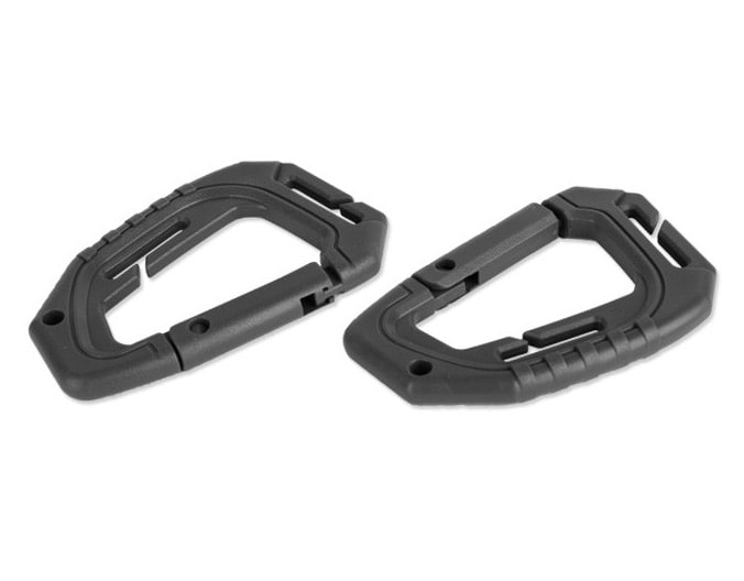 Mil-Tec Tactical Molle Carabiner - black 2 pcs.